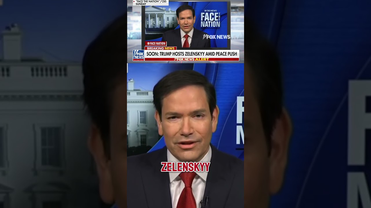 Rubio goes OFF on CBS anchor: THIS IS 'SO STUPID!' #shorts #foxnews #trump #ukraine #news