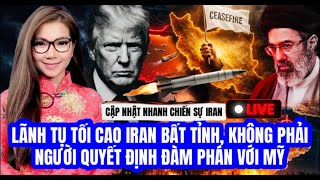 LIVE Chiến Sự Iran 9/4 -Lãnh đạo tối cao Iran bất tỉnh, không phải người quyết định đàm phán.