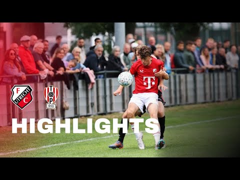 Jong FC Utrecht verliest van TOP Oss | HIGHLIGHTS