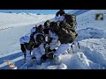On snow-capped mountains at LoC, Indian Army unit showcases avalanche rescue prowess in Gulmarg  - 03:10 min - News - Video