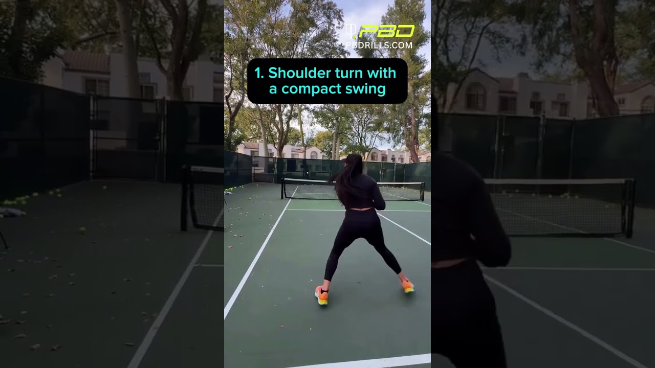 Technique behind the backhand drive