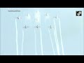 Indian Airforce Parade 2024 | IAFs Suryakiran Teams Thrilling Air Show In Telangana  - 01:43 min - News - Video