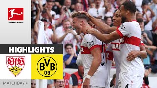 VfB FINISHES OFF Dortmund | VfB Stuttgart — Borussia Dortmund 5-1 | Highlights | Matchday 4