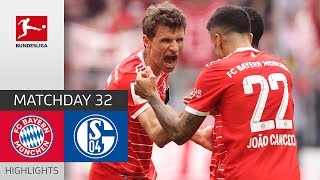 Goal Festival! FCB Stay on Top | FC Bayern München — FC Schalke 04 6-0 | MD 32 – Bundesliga 2022/23