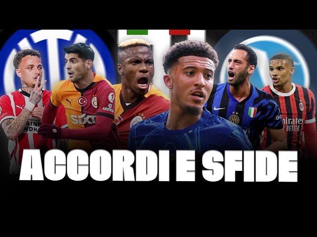 🚨 ACCORDO FATTO! OSIMHEN, SANCHO OUT, CALHANOGLU, THIAW, MORATA, LANG…