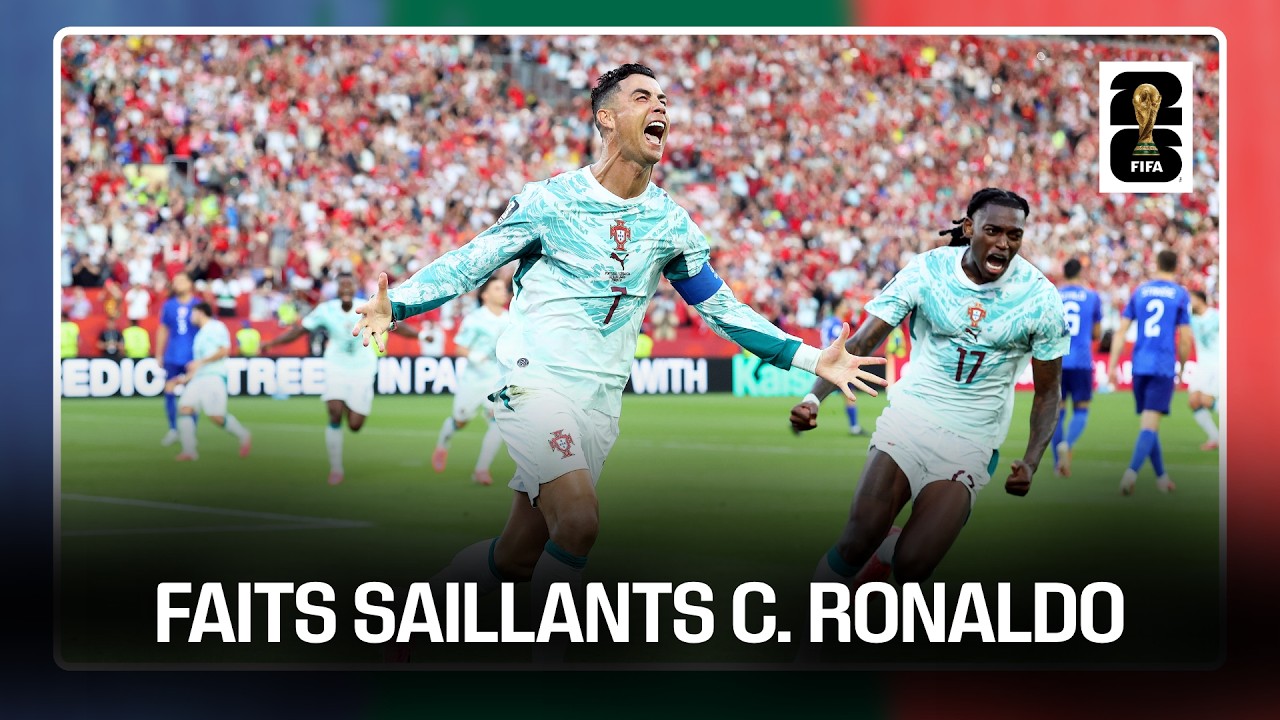 Les plus beaux moments de Cristiano Ronaldo à la Coupe du Monde de la FIFA 2026 ™