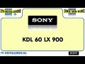 SONY KDL60LX900 TV Installeren - SONY TV Installeren - Ci+ Installeren