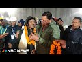 India celebrates rescue of 41 workers from collapsed tunnel