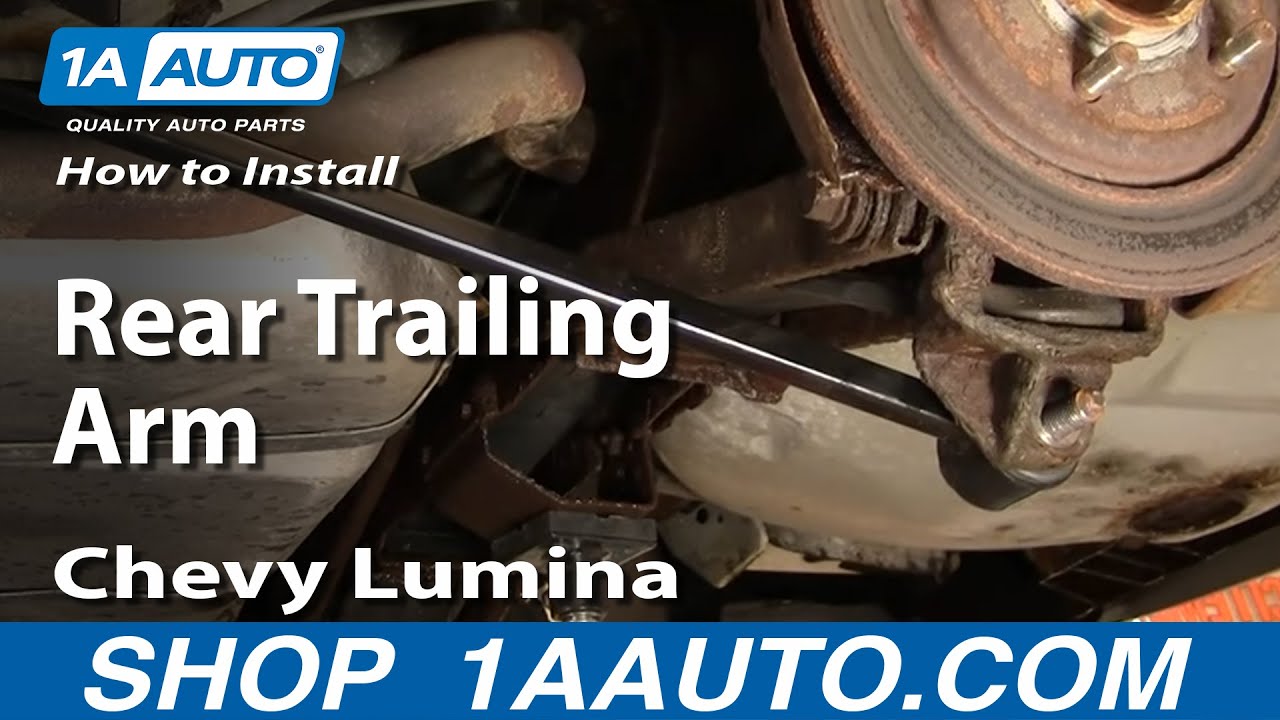 How To Install Replace Rear Trailing Control Arm GM Front Drive 88-08 ...