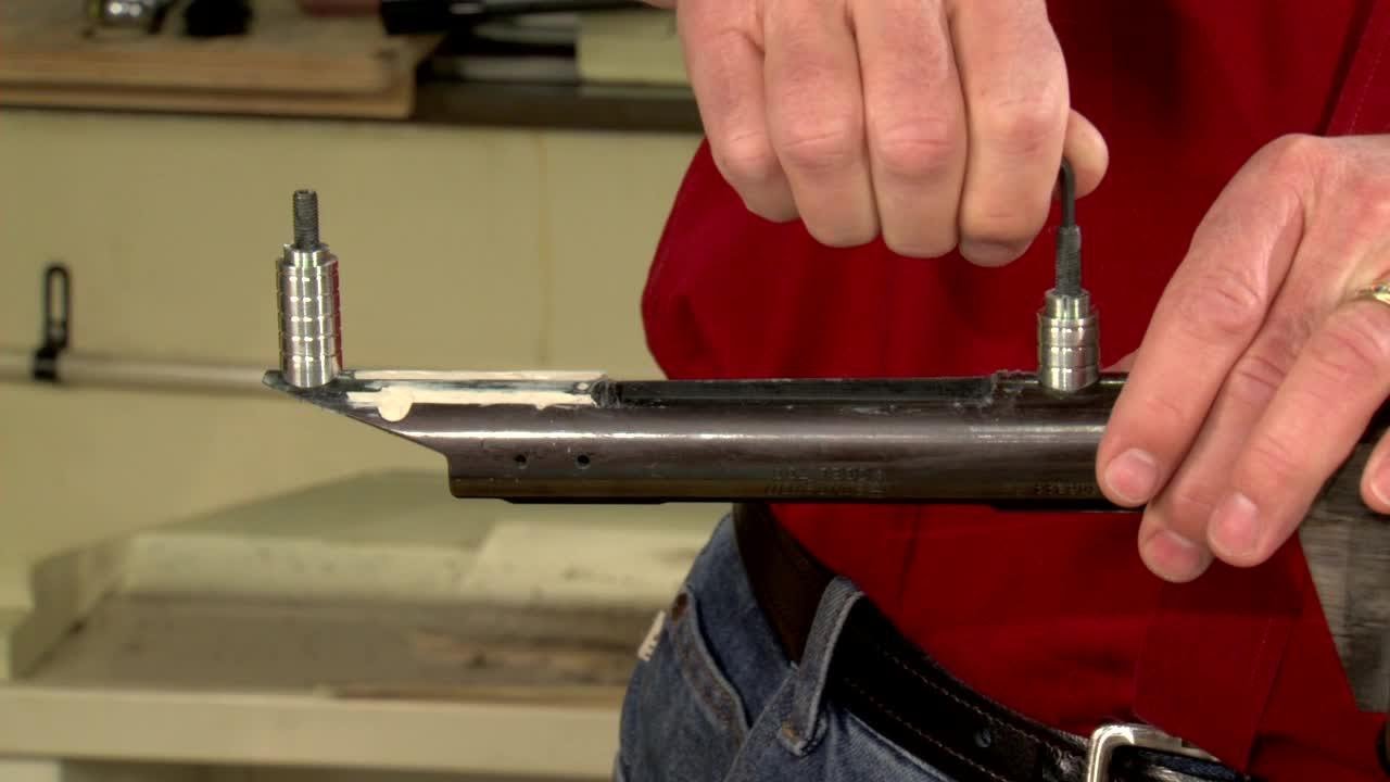 Gunsmithing How To Pillar Bed A Rifle Stock Presented By Larry Potterfield Of Midwayusa Youtube