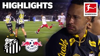 Xavi Shines in Front Of Neymar! | FC Santos vs. RB Leipzig | Highlights