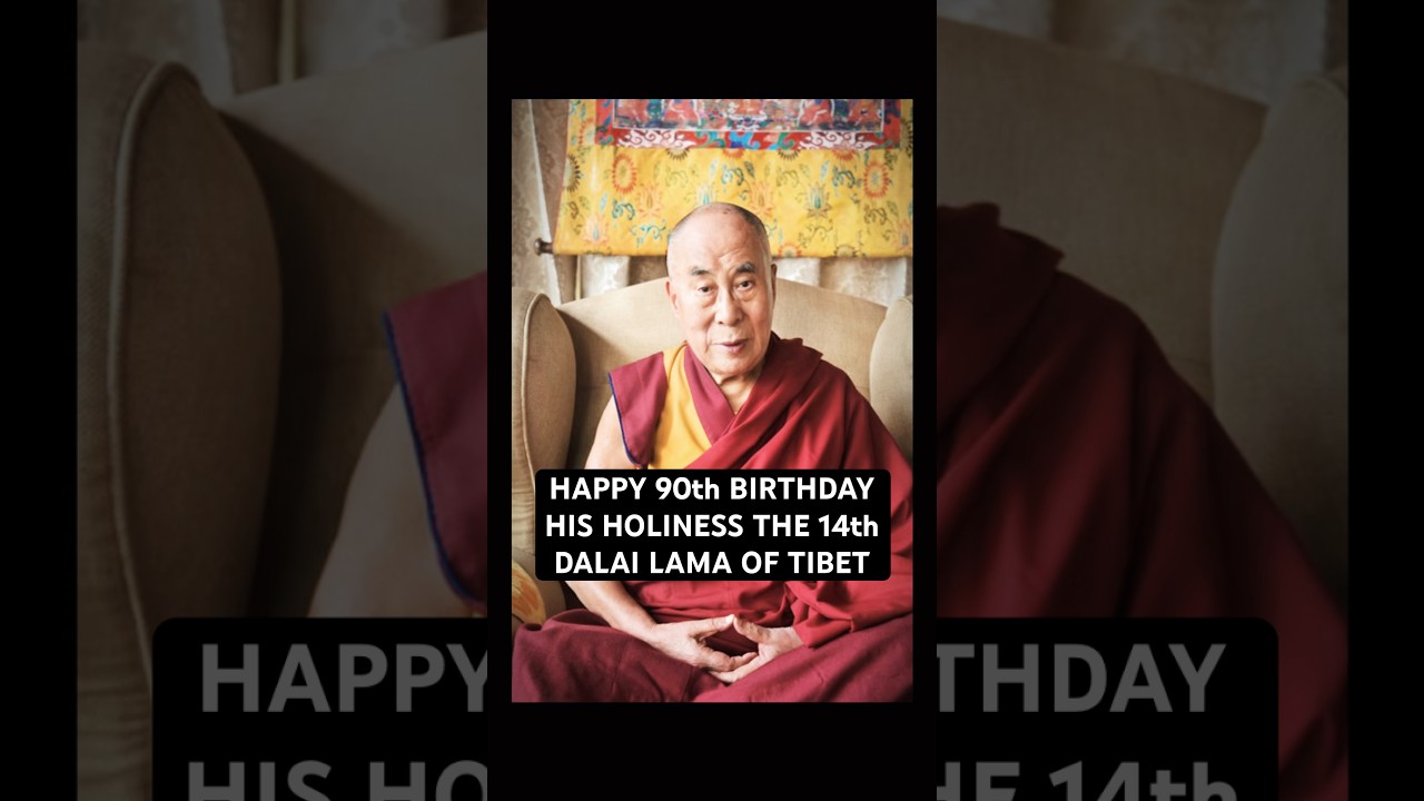90th Birthday | His Holiness the 14th #DalaiLama of #Tibet