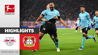 Last-Minute-Win for B04 | RB Leipzig — Bayer 04 Leverkusen 2-3 | Highlights |MD18 – Bundesliga 2024