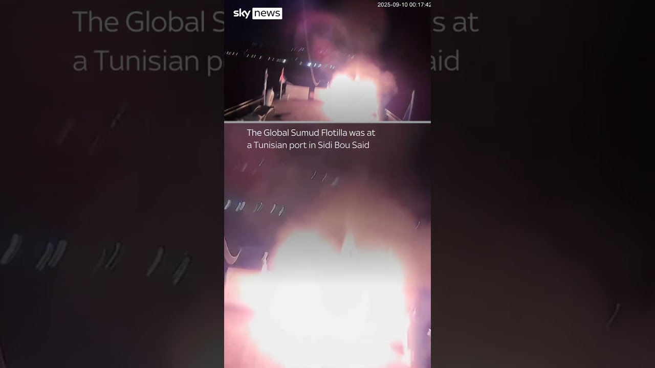 Gaza flotilla reports second drone attack