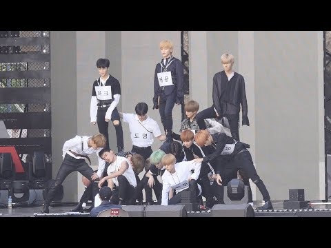 180908 엔시티2018 NCT 2018 Black on Black 리허설 Rehearsal 4K 직캠 @ DMC 페스티벌 코리아 뮤직 웨이브 by Spinel