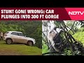Maharashtra Car Accident | Car Plungers Into 300ft Valley As Stunt Went Wrong, One Injured