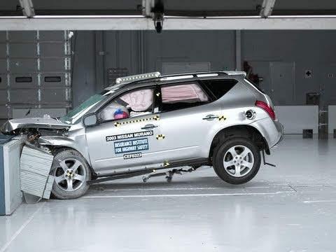 Test de accident video Nissan Murano 2003 - 2007