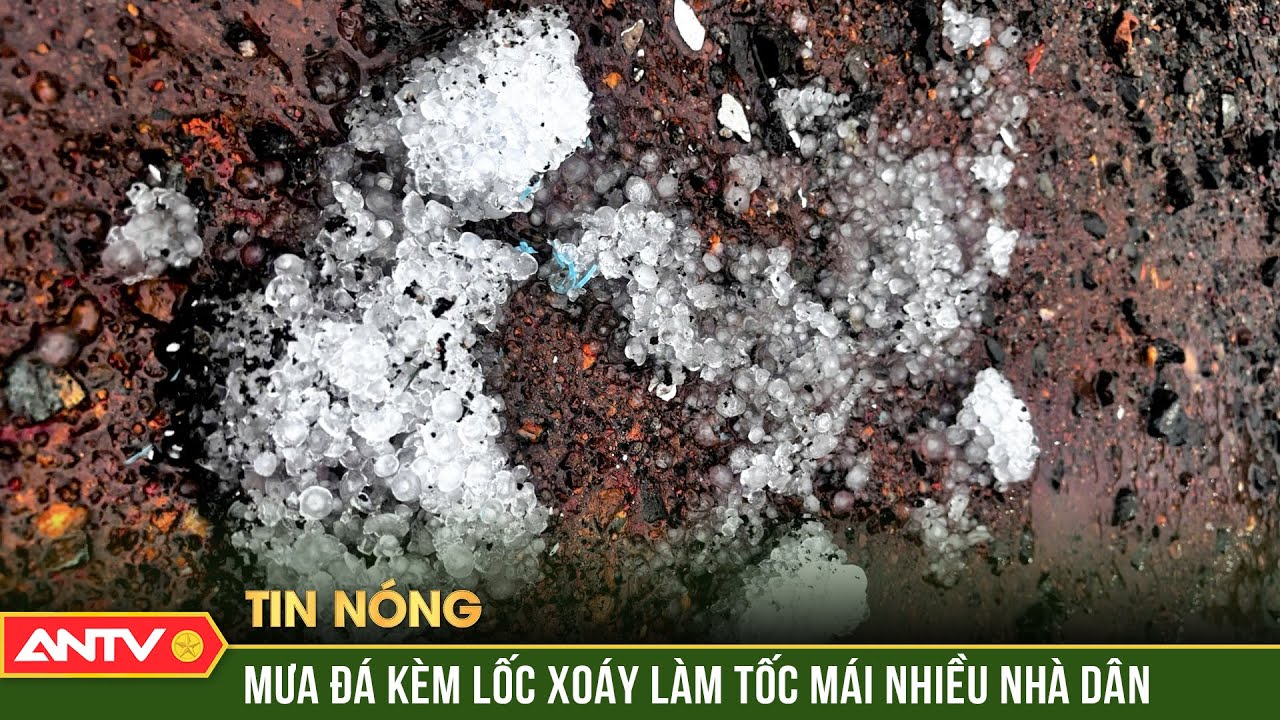 Lâm Đồng xuất hiện mưa đá kèm lốc xoáy, tốc mái nhiều nhà dân | ANTV