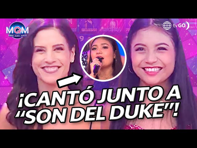 Mande Quien Mande: No perdió la oportunidad y cantó junto a "Son del Duke" (HOY)