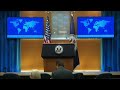 LIVE: U.S. State Department press briefing after Hamas accepts Gaza cease-fire proposal  - 01:36:58 min - News - Video