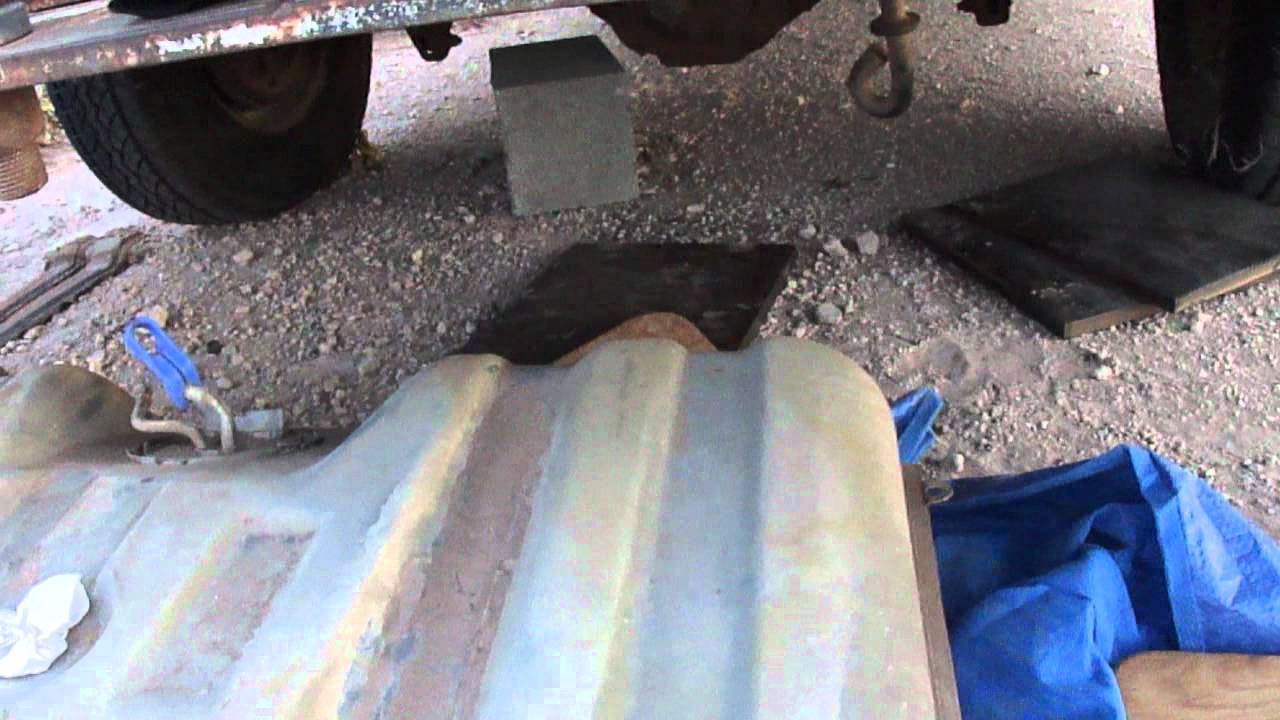 Ford truck gas tank removal #7