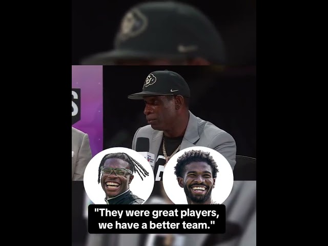 Deion Sanders on replacing Travis Hunter & Shedeur Sanders
