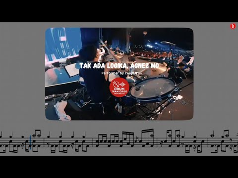 Tak Ada Logika, AgnezMo (drum transcribe) yoiqbal live pekanbaru