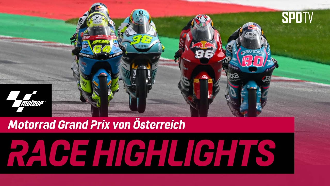 Libas Para Rider! Alonso Menggila Start Ke-6 dan Raih Podium - Moto3 [MotoGP Austria]