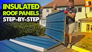 How To Fit Insulated Roof Panels ~ Easy DIY Guide
