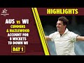 Cummins & Hazlewood Power Australias Bowling to Skittle Out West Indies for Just 188 | AUS v WI