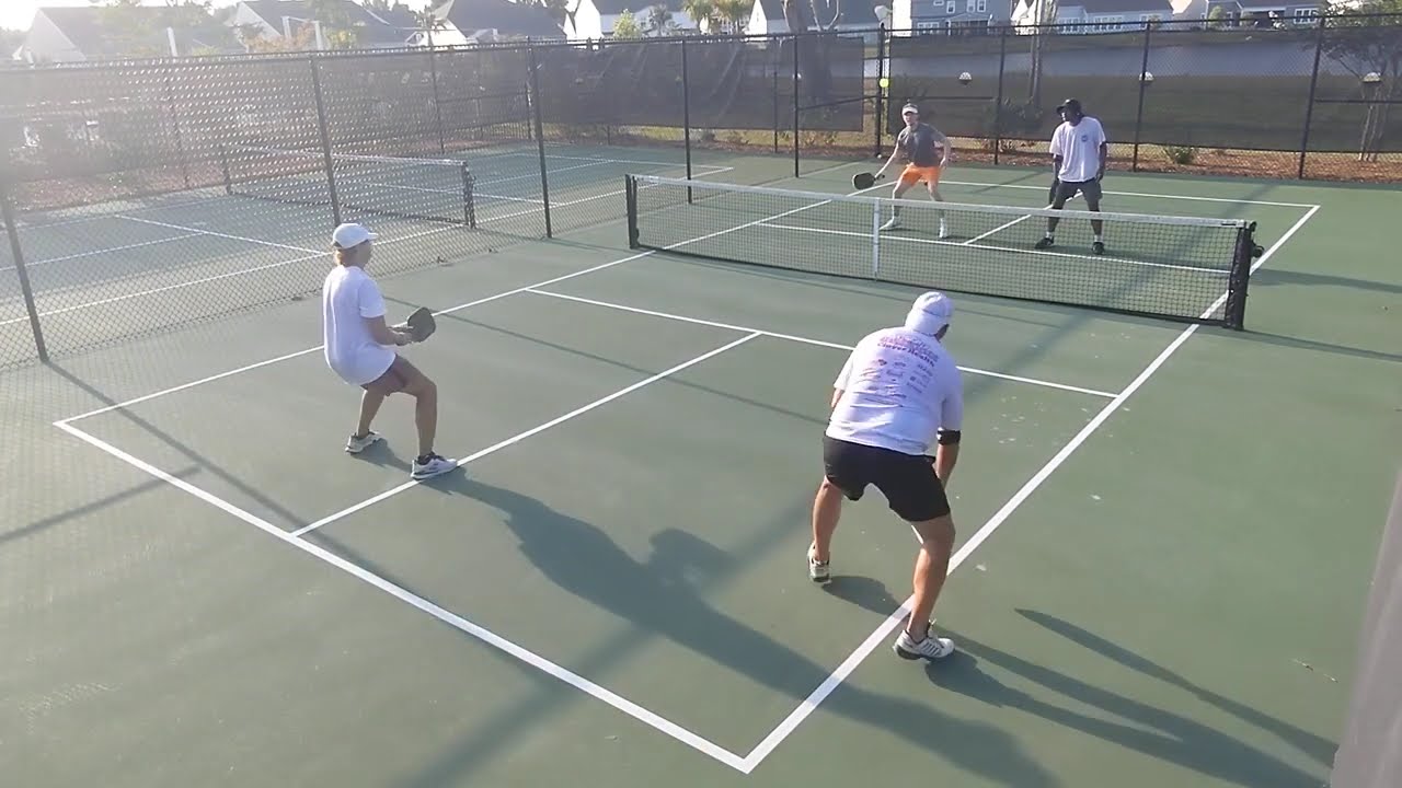 4.5 COLLEGE KID IS QUICK! 4.0 Pickleball Game at Berkshire in Myrtle Beach, SC