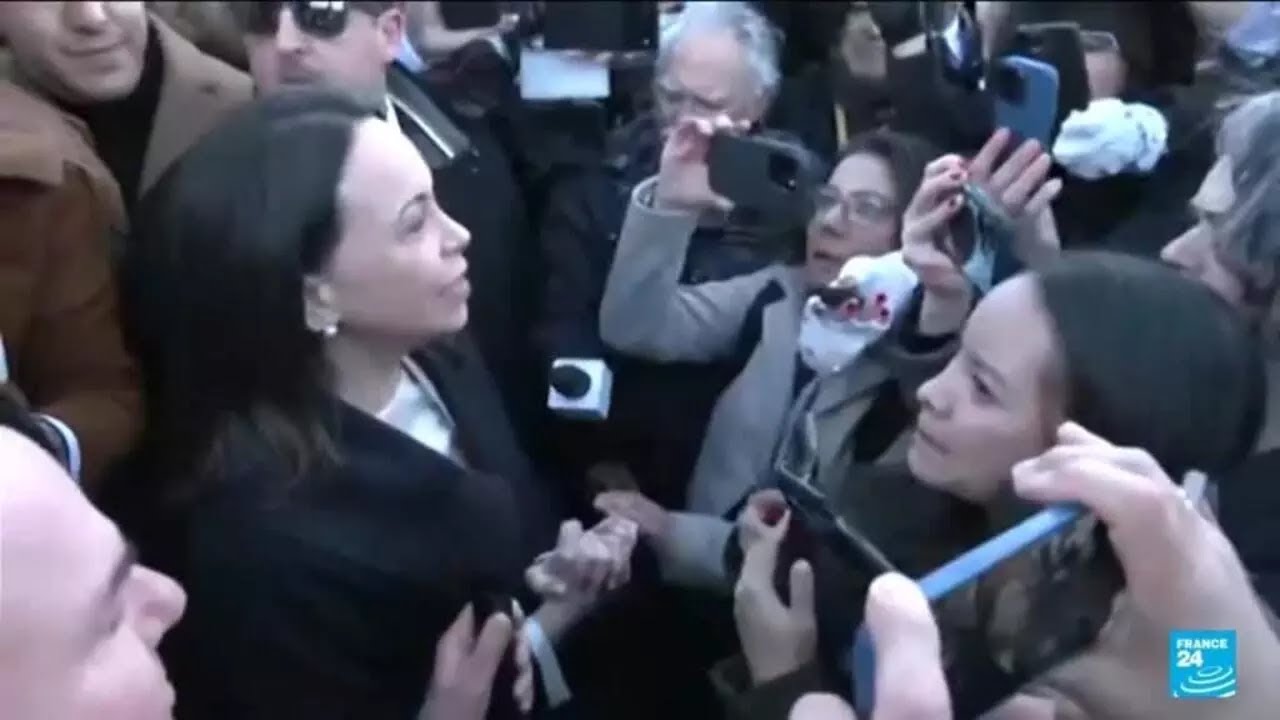 L'opposante vénézuélienne Machado a "offert" à Trump sa médaille du prix Nobel de la paix