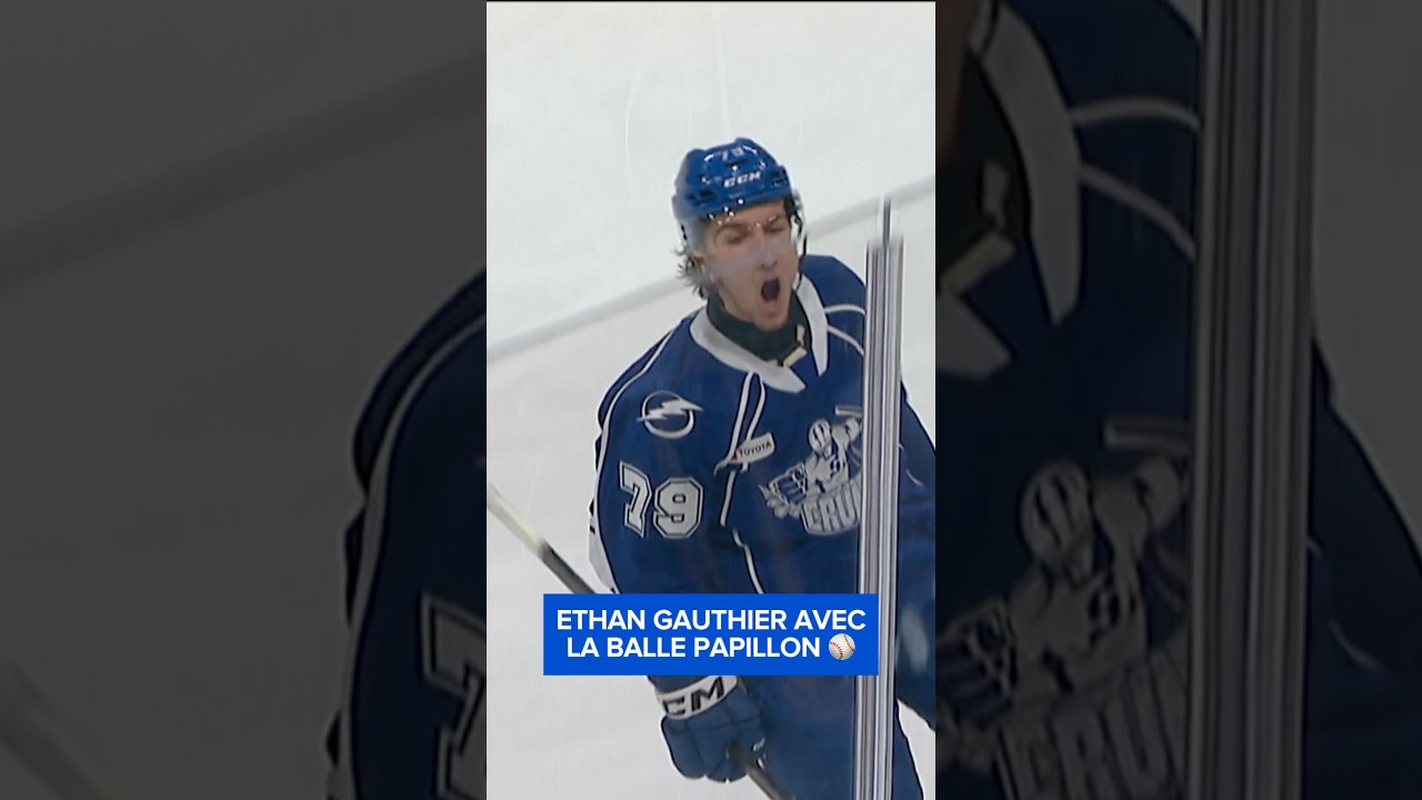 Un tir d’Ethan Gauthier qui avait des yeux! 🎯
