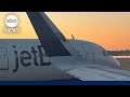 JetBlue planes clip wings at Boston Logan Airport