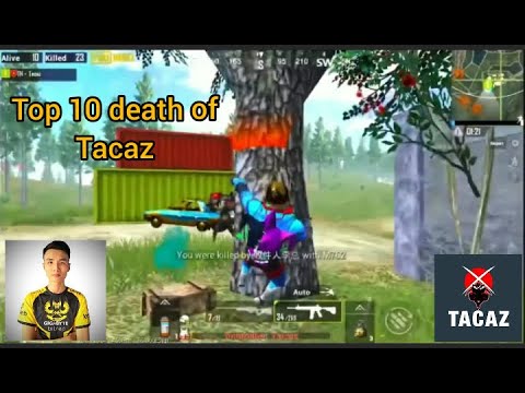 Top 10 death of tacaz | hackers | pubg mobile | I n s i d e r |