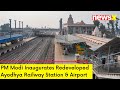 PM Modis Massive Road Show in Ayodhya | Ahead Of Airport , Railway Station Launch | NewsX