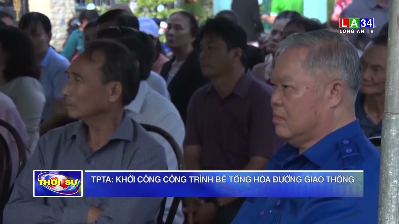 TPTA: Khởi công công trình bê tông hóa đường giao thông