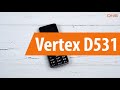 Распаковка сотового телефона Vertex D531 / Unboxing Vertex D531