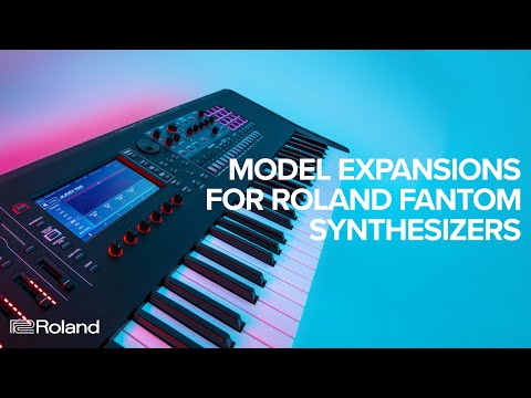 video Roland Fantom-7 Music Workstation Keyboard