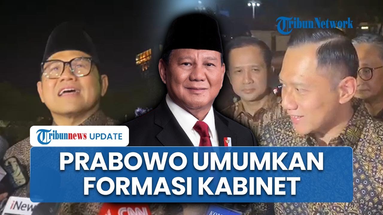 Prabowo Umumkan Formasi Kabinet, Para Calon Menteri & Wamen Merapat ke Istana Pakai Batik