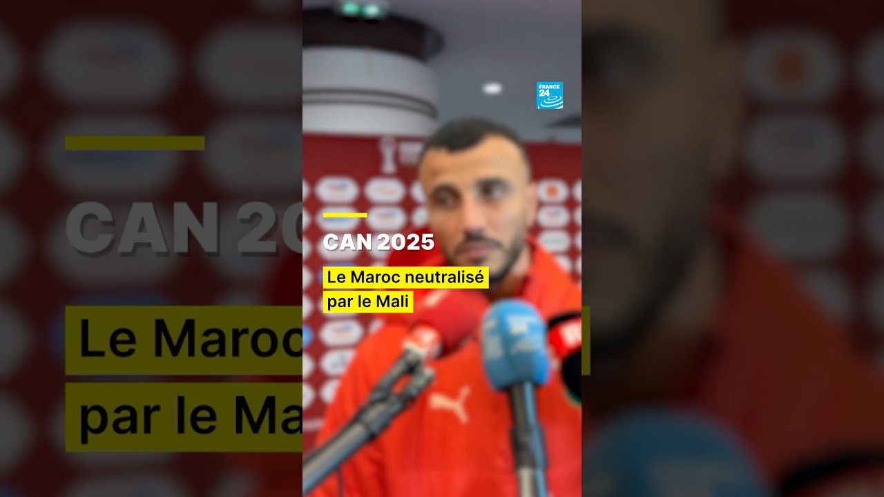 CAN 2025: Le Maroc neutralisé par le Mali • FRANCE 24