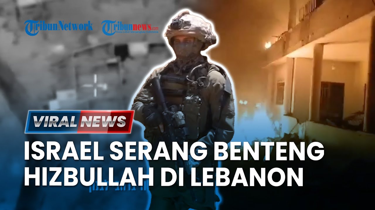 🔴Israel Tabuh Genderang Perang Lawan Hizbullah, Balas Dendam Serang Benteng Militan Lebanon