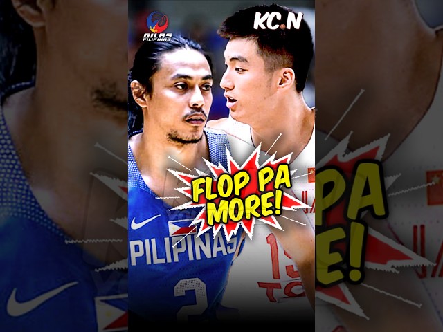 Referee WARNS China for FLOPPING vs Terrence Romeo!