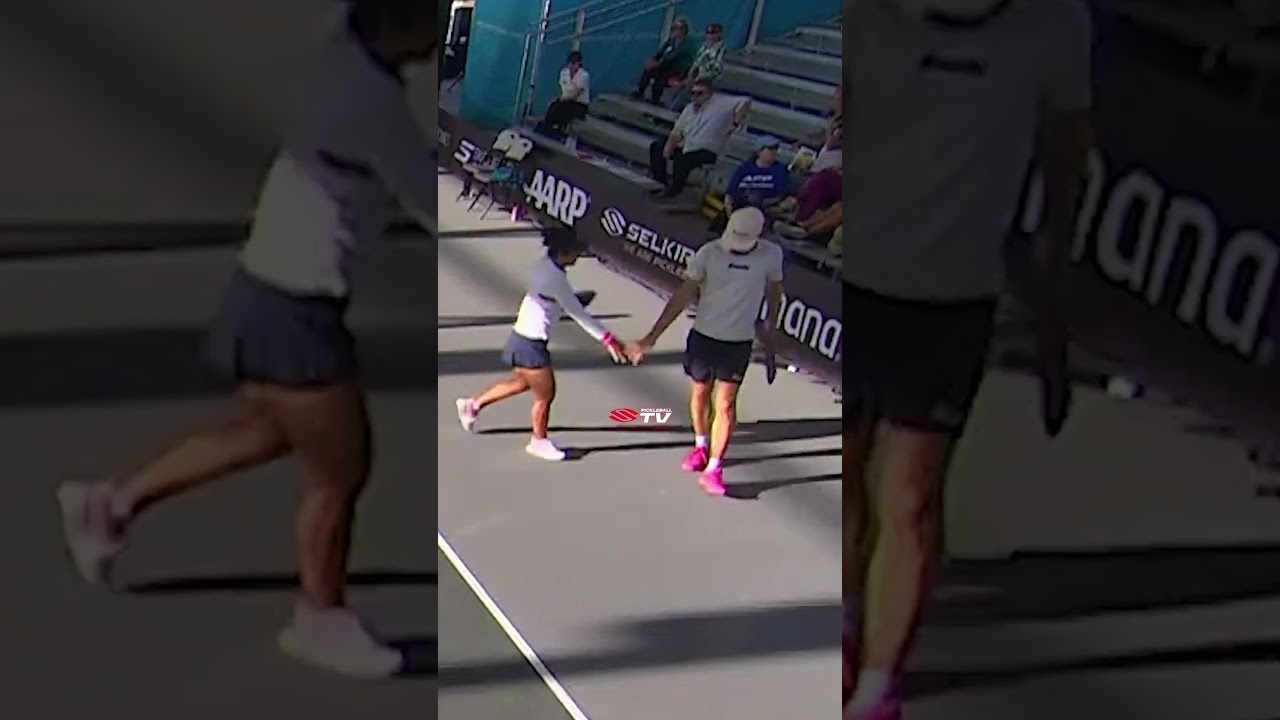 Some serious heat came off that paddle 🔥 #pickleball #pickleballislife #pickleballhighlights