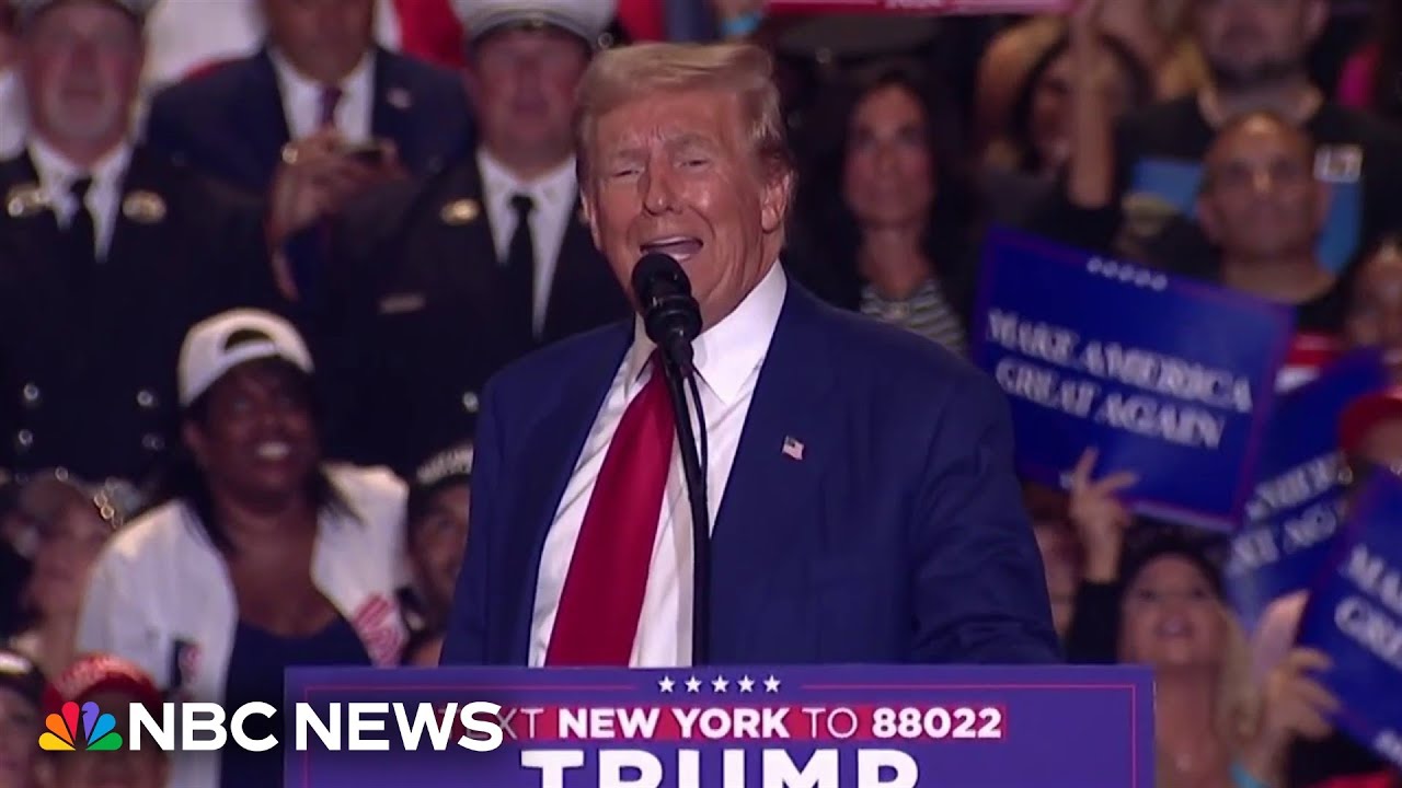 Trump falsely accuses Harris campaign of involvement in Iran hack