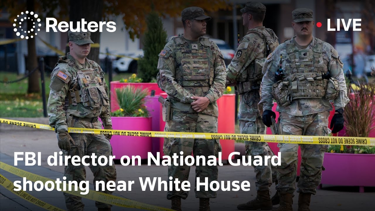 LIVE: FBI director on National Guard shooting near White House
