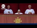Pope Francis final Easter address