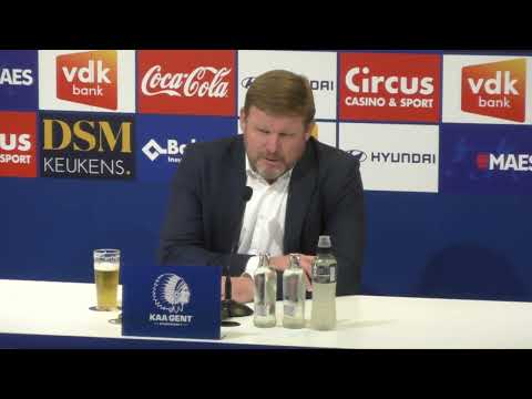 Persconferentie KAA Gent - SV Zulte Waregem