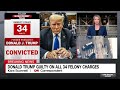 His face was red: Reporter describes Trump in court as verdict was read(CNN) - 09:01 min - News - Video