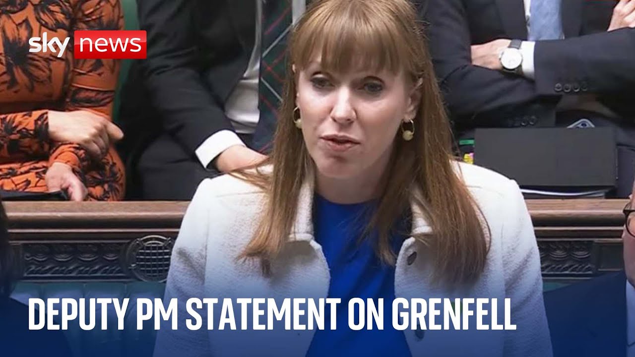 Rayner statement in the Commons about Govt response to Grenfell Tower Inquiry report